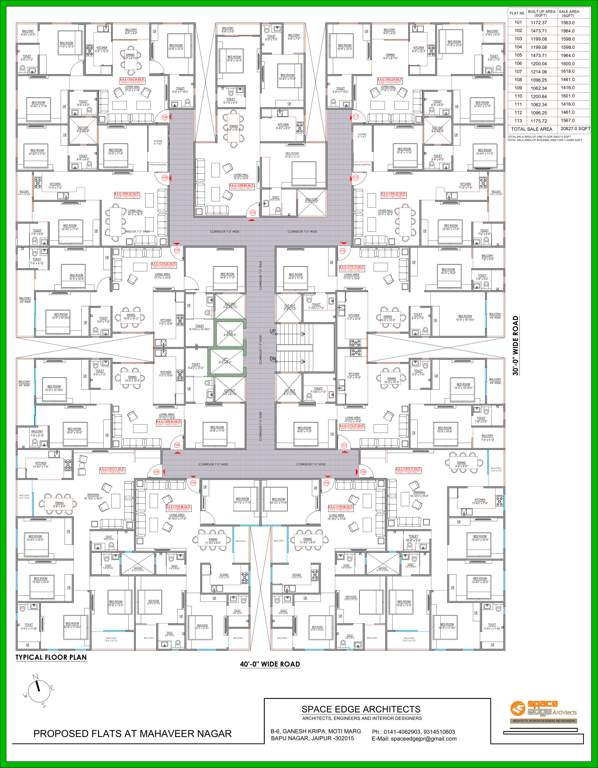  the city park Cluster Plan