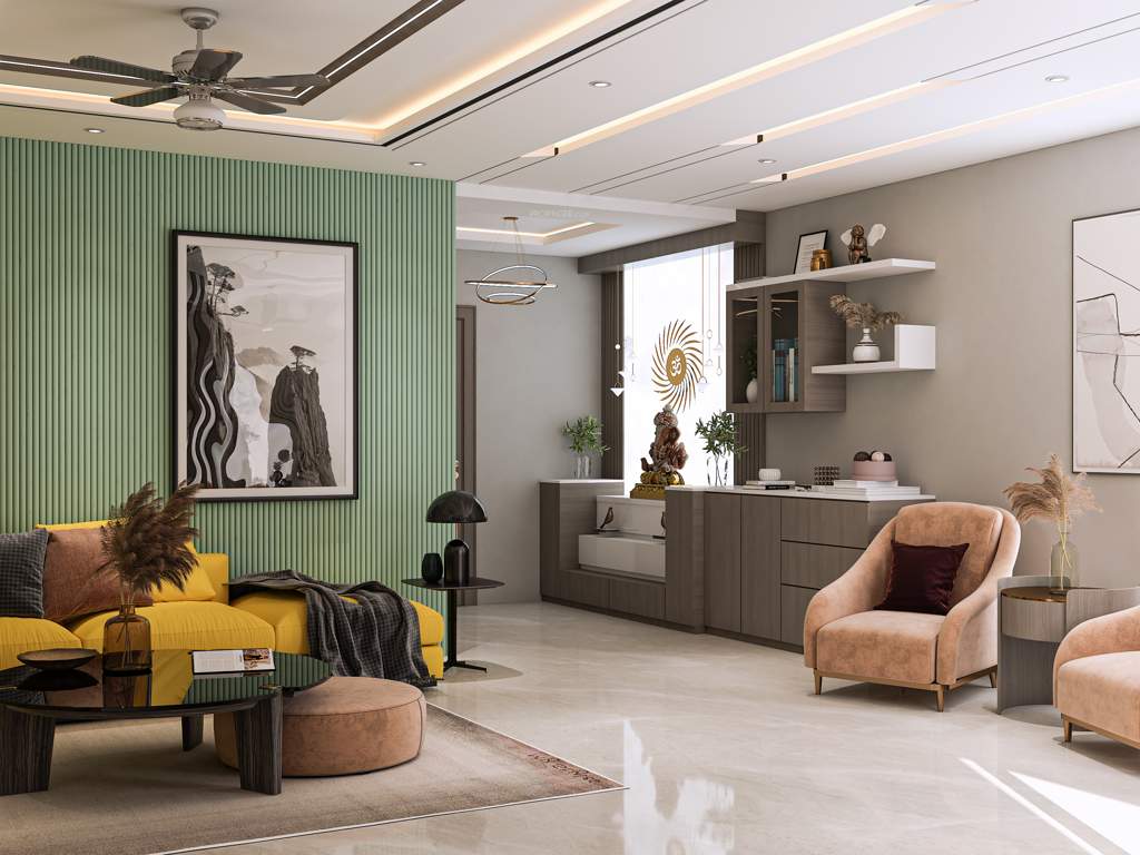  the city park Living Area