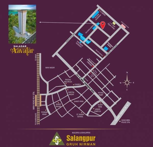 locationPlan of Salangpur Salasar Aavatar