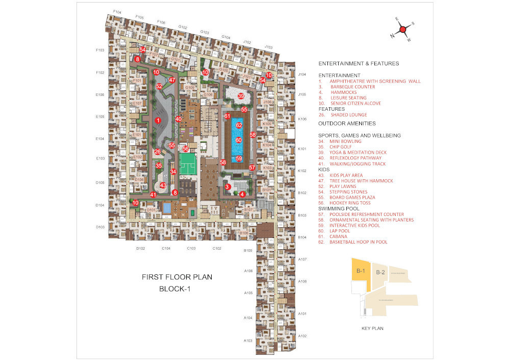  southbrooke Block 1 Cluster Plan
