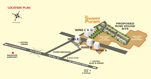  swami-puram-row-houses-a Location Plan