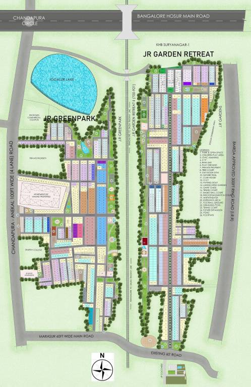  garden retreat phase 3 Layout Plan