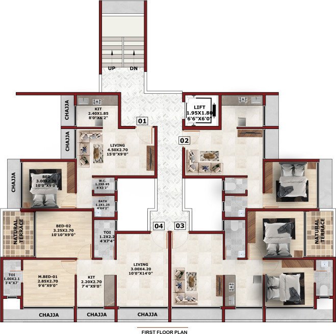  dattakrupa complex Dattakrupa Complex Cluster Plan