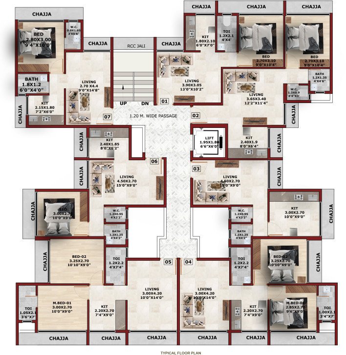  dattakrupa complex Dattakrupa Complex Cluster Plan