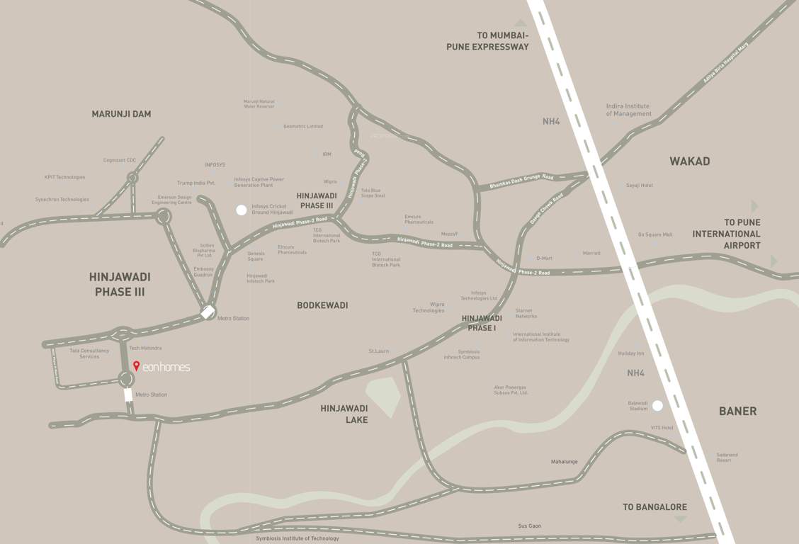  building b2 eon homes Location Plan