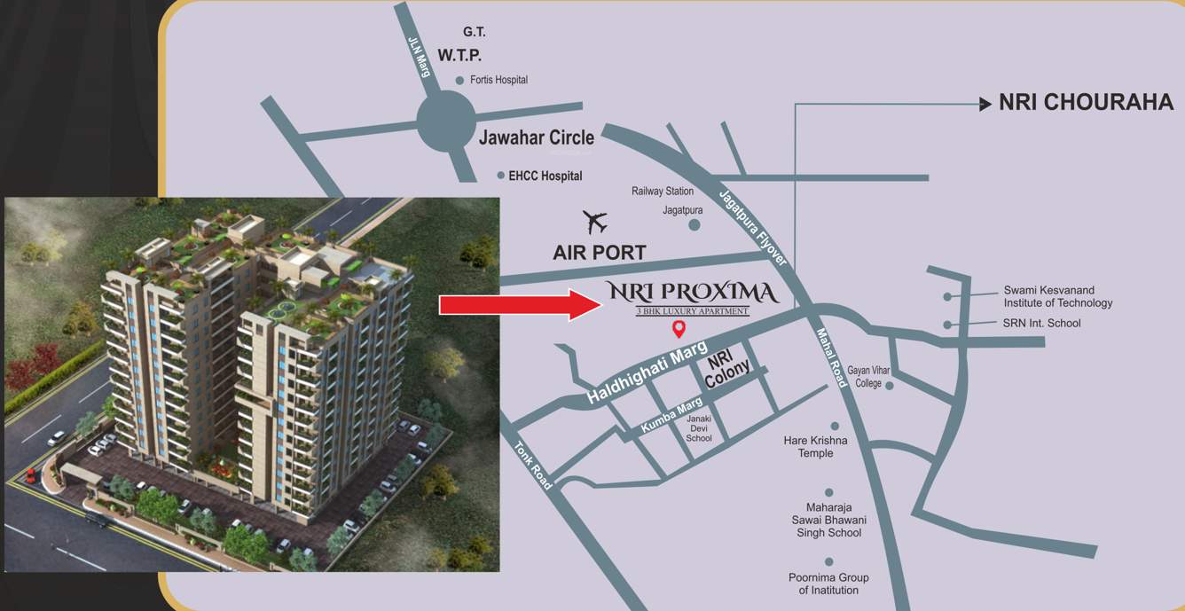  nri proxima Location Plan