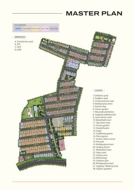  pristine estates Master Plan