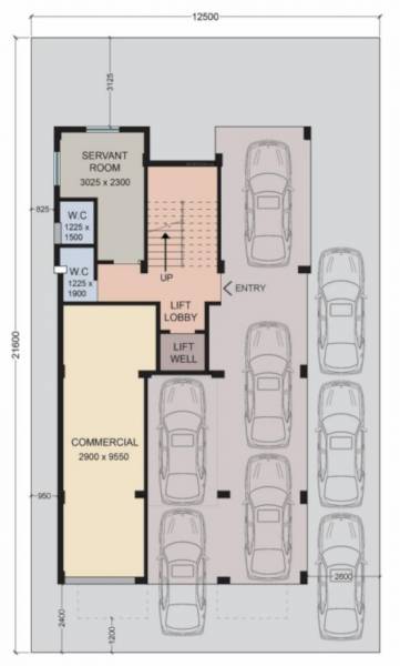  oudasi Oudasi Cluster Plan For Ground Floor