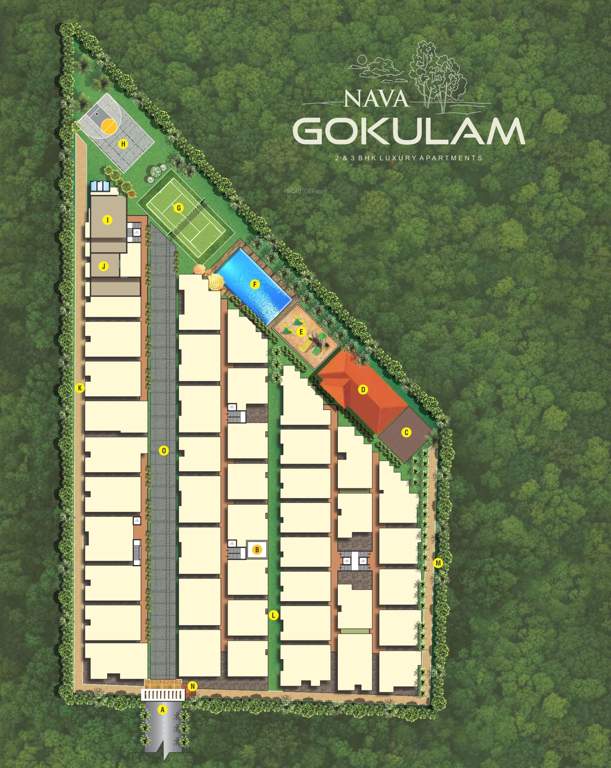  gokulam Layout Plan