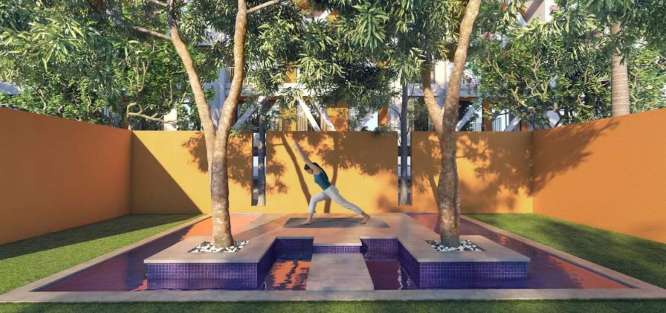  k town building a3 and c1 Yoga/Meditation Area