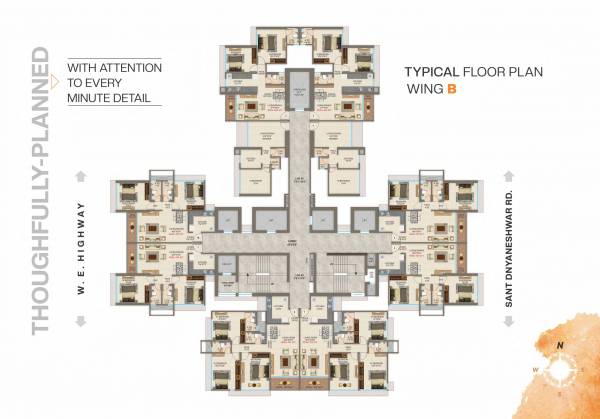  sheetal-regalia Wing A Cluster Plan