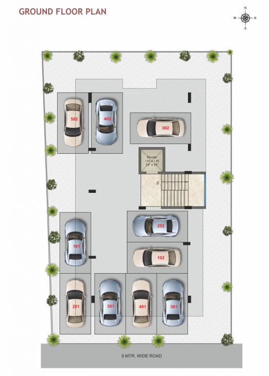  chintan Chintan Cluster Plan for ground Floor
