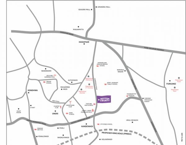 Location Plan rhythm-county-phase-iii Location Plan