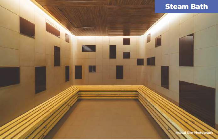  rhythm county phase iii Steam Room