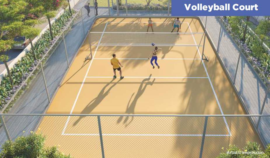  rhythm county phase iii Volleyball Court