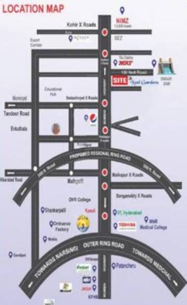  neel-gardens Location Plan