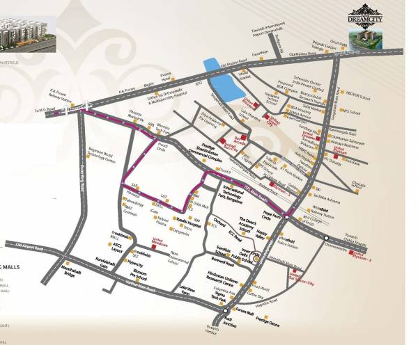  dream-city Location Plan