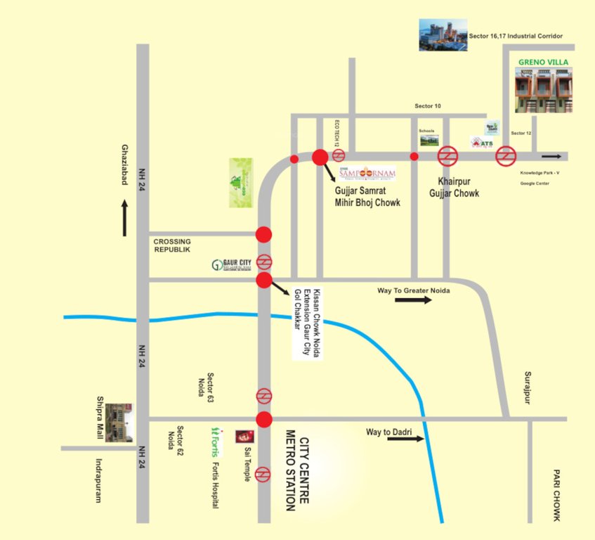  greno villa Location Plan