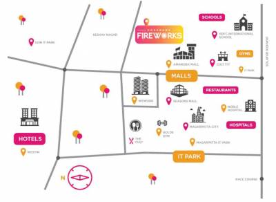  fireworks Location Plan