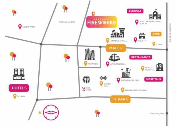  fireworks Location Plan