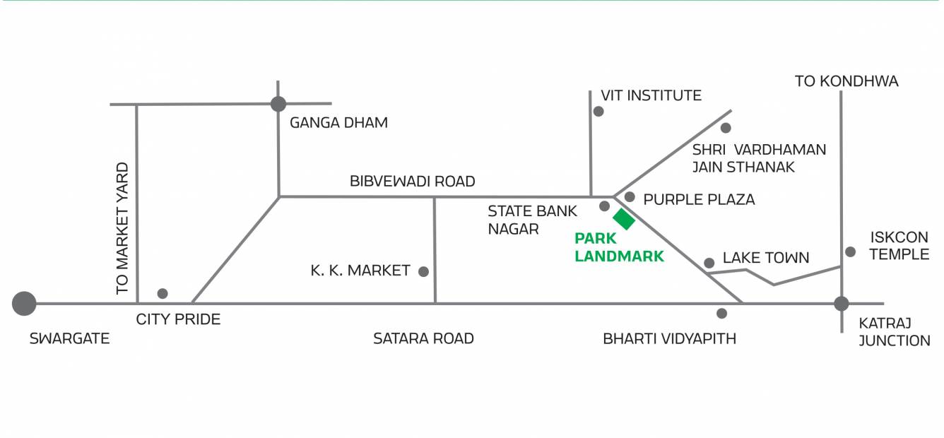  park landmark  Location Plan