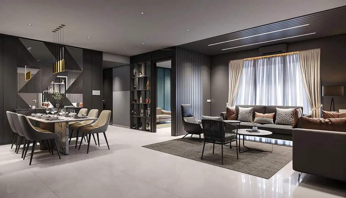  park landmark phase iii Living Area