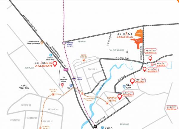  aakarshan-phase-ii Location Plan