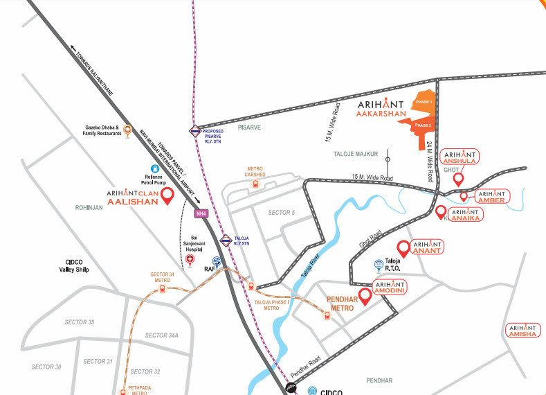  aakarshan phase ii Location Plan
