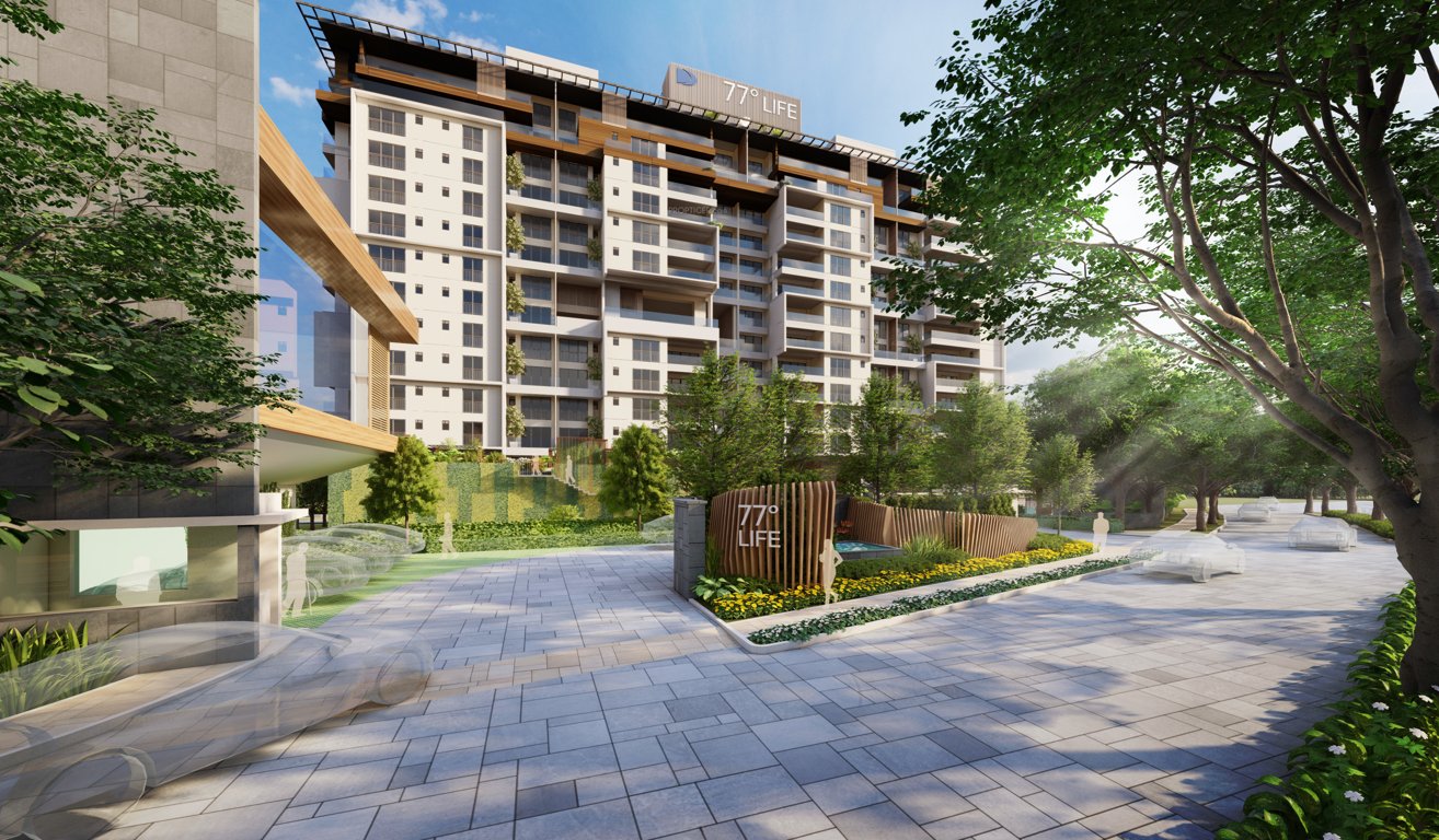 divyasree 77 life Elevation