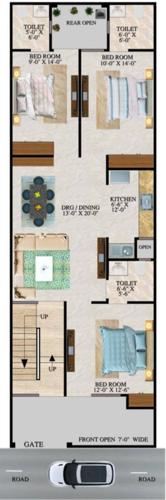  property-parlour-homes Property Parlour Homes Cluster Plan For Ground Floor