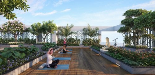  astropolis Yoga/Meditation Area