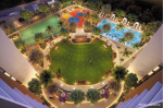 Landscape Garden and Tree Planting amenities of Satyam Trinity Towers