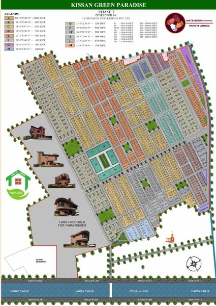  kissan-green-paradise Layout Plan