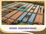 Plot kissan-green-paradise Plot