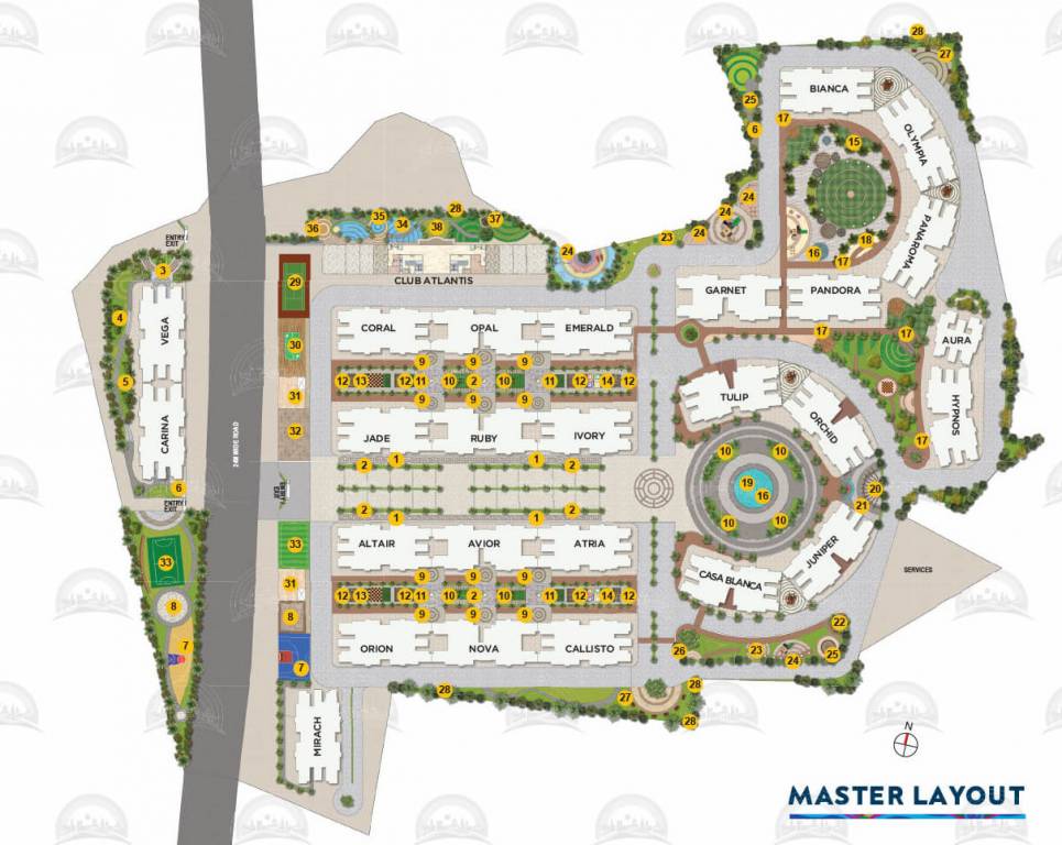 sai suncity phase ii Master Plan