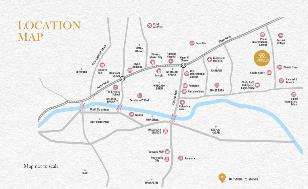  towers east phase 4 Location Plan