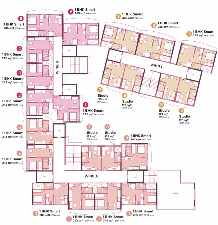  marathon neohomes neo park 1 Cluster Plan