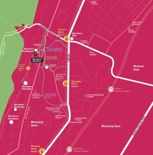  marathon-neohomes-neo-park Location Plan
