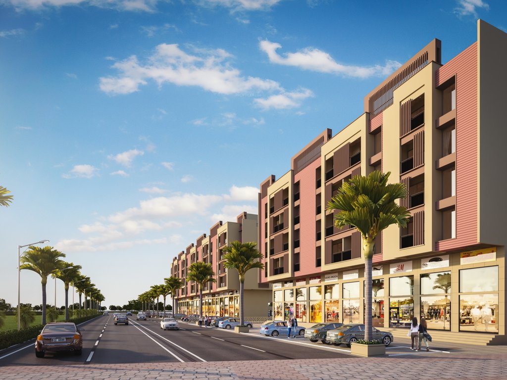  uttam townscape life hub a a1 b Elevation