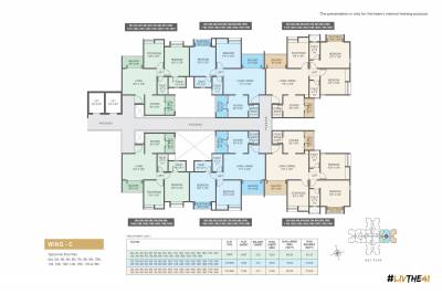 Building G Cluster Plan 41cosmo Building G Cluster Plan