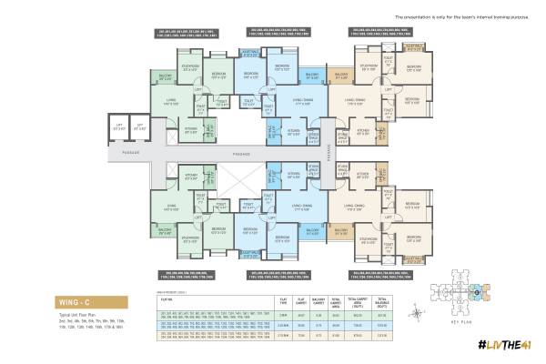 41cosmo Building G Cluster Plan