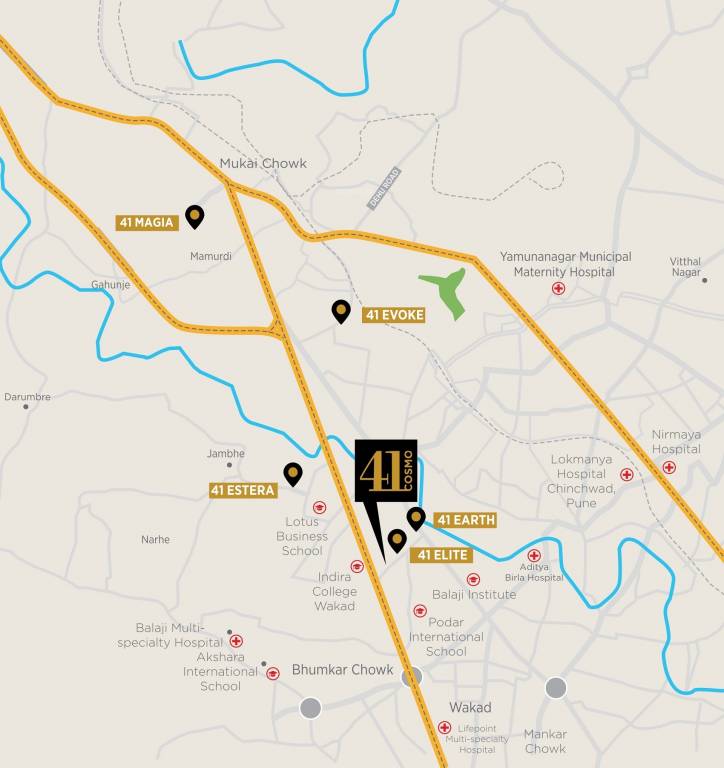  41cosmo Location Plan