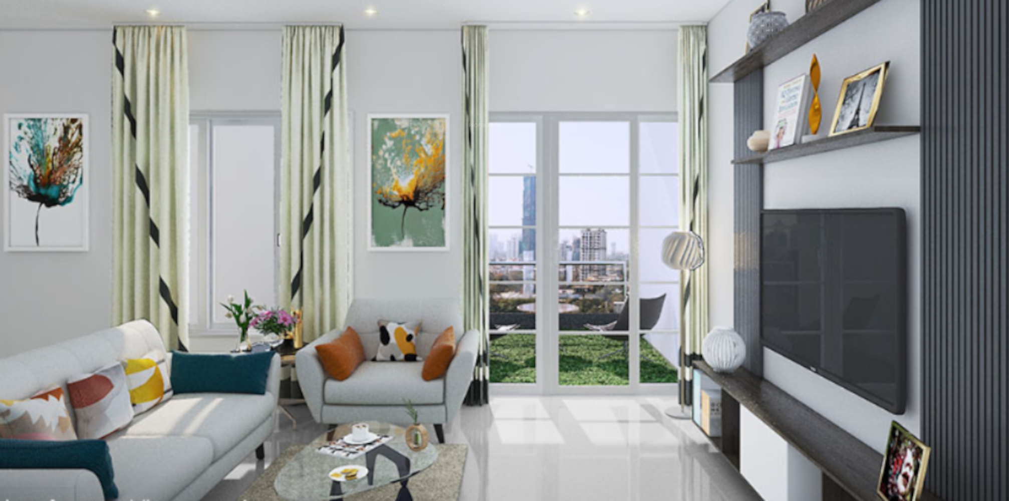  pratham d e g Living Area