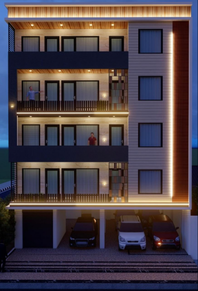  burari-budget-homes Elevation