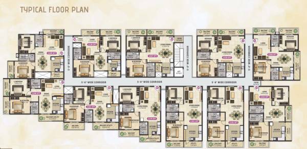  excel-golden-enclave Excel Golden Enclave Cluster Plan