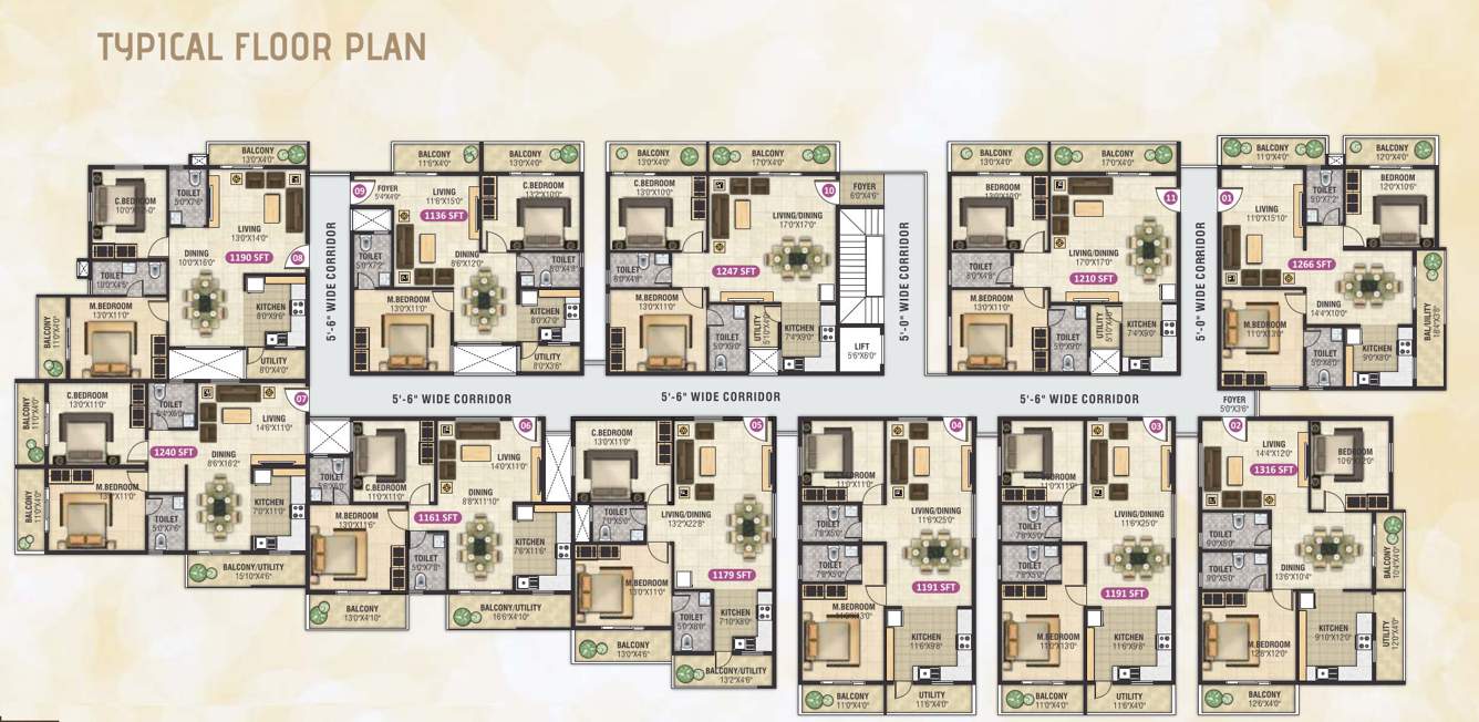  excel golden enclave Excel Golden Enclave Cluster Plan