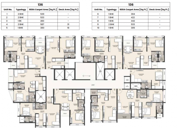  bliss Building No - 136 Cluster Plan