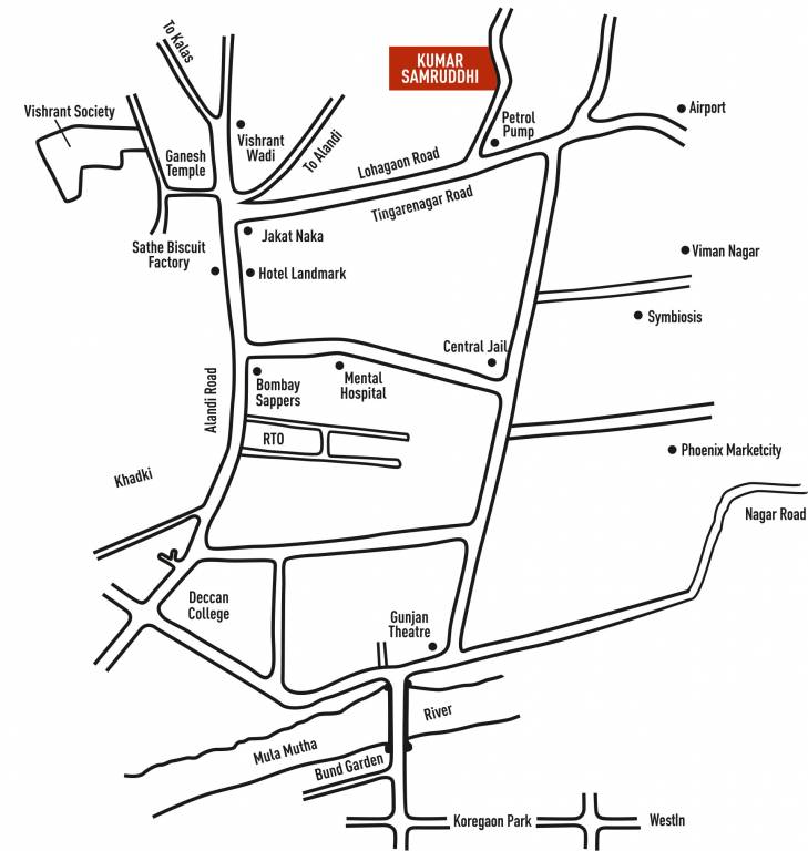  samruddhi a6 and a7 building Location Plan
