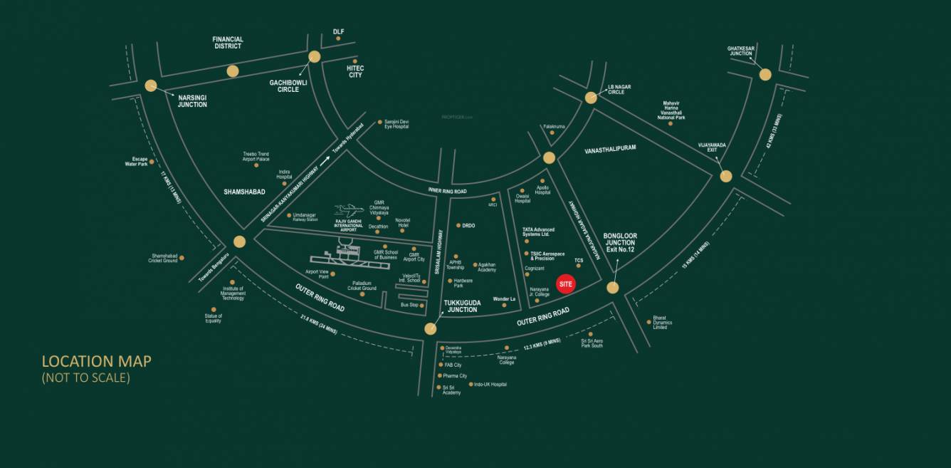  e infra la casa Location Plan