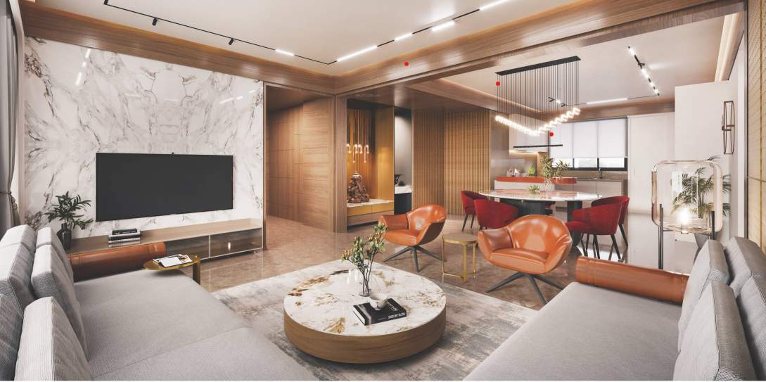  sant vihar 3 Living Area